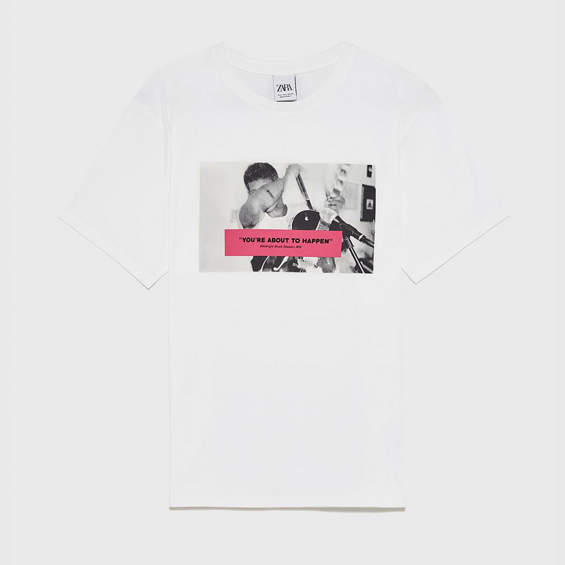 Contrast Print T-shirt - immagine 3